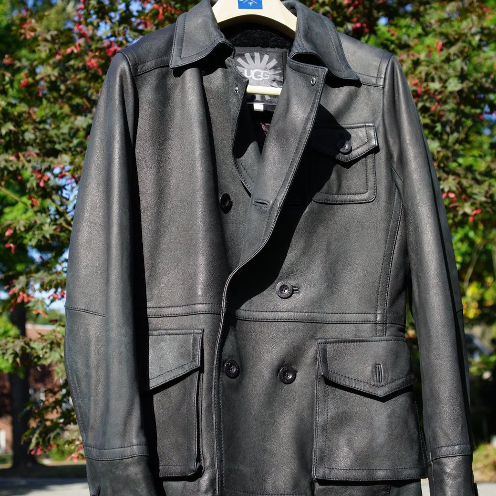UGG Bolton Lambskin Peacoat